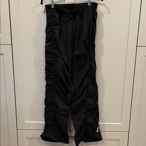 Zella Black Ruched Athletic Pants